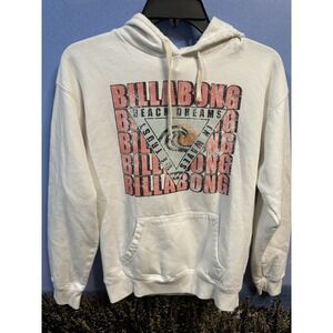 BILLABONG Hoodie‎ Womens S  Graphic Pre-owed Beach Dreams In Waves We Trust